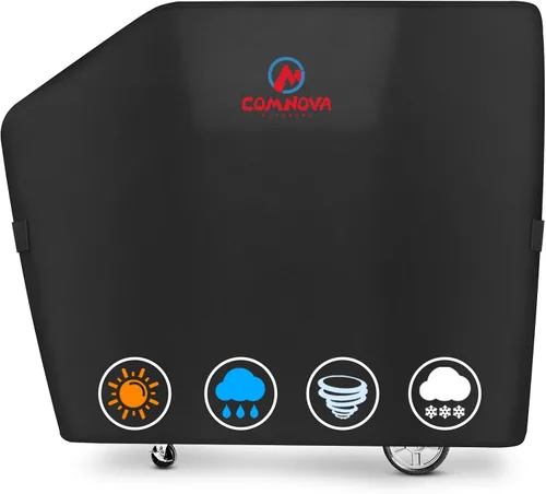 Vista 9 de Comnova - Funda para ahumador eléctrico de 30 pulgadas, 600D, fundas para ahumadores para ahumadores Masterbuilt resistente al agua de servicio