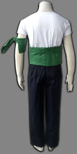 Vista 8 de Disfraz de cosplay zoro de talla estadounidense para hombre