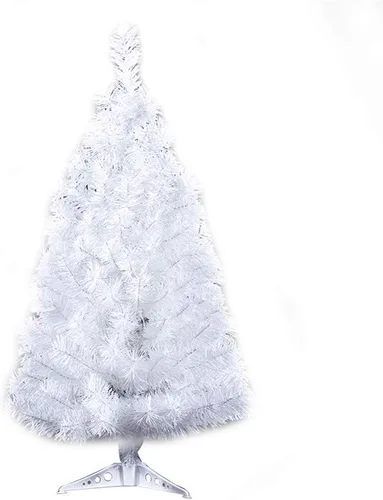 Vista 11 de Árbol de Navidad con soporte de plástico, 3 pies, PVC (negro)