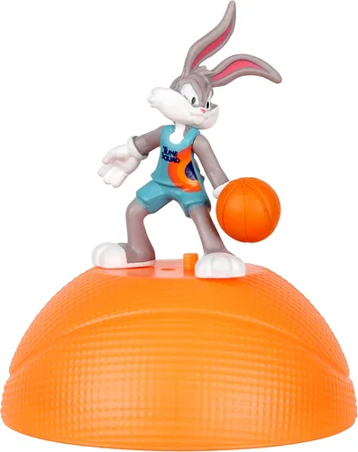 Vista 6 de Moose Toys Space Jam: A New Legacy - Paquete de 4 - Lebron, Bugs Bunny, Wile E. Coyote y 1 figura misteriosa - Banco, multicolor, 14574