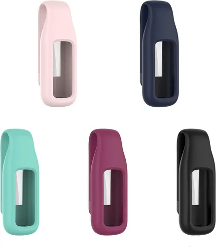 Vista 2 de FitTurn Clip para Fitbit Luxe Funda de repuesto de silicona suave Accesorios para estuche de clip Luxe (5 unidades)