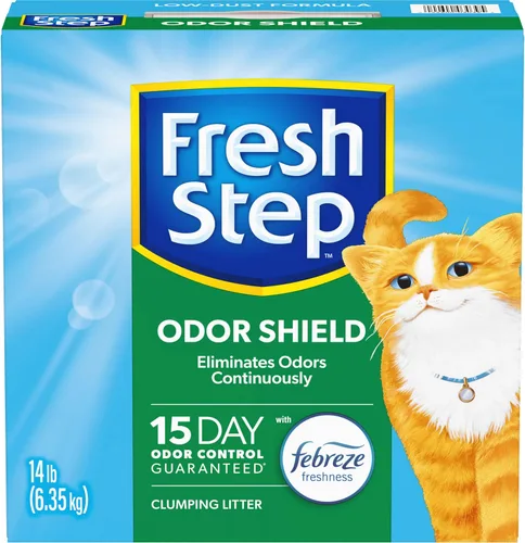 Vista 12 de Fresh Step con frescura Febreze, aglutinante arena para gatos