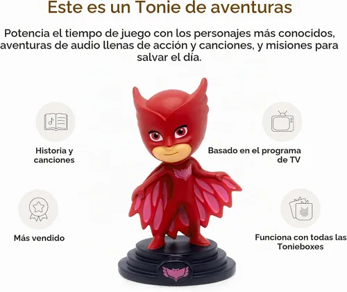 Vista 4 de Tonies Figura de juguete Owlette Audio de PJ Masks