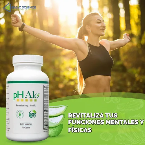 Vista 3 de pHAlo Píldoras de suplemento de equilibrio de pH, magnesio, cápsulas de bicarbonatos para el equilibrio alcalino, tratamiento natural
