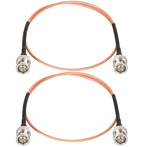 Vista 20 de XRDS -RF 2 piezas de cable SDI de 1 pie, cables de puente HD-SDI BNC macho de 75 ohmios RG179 para cámara de video BMCC