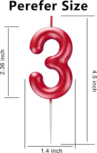 Vista 384 de Velas de número 9 arcoíris con número 3D para decoración de fiesta de pastel de cumpleaños, suministros de celebración de aniversario de boda