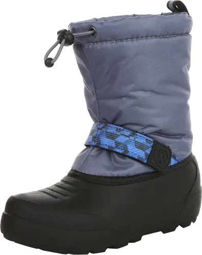 Vista 32 de Northside Frosty Botas de nieve de invierno aisladas con parte superior de nailon resistente al agua, forro de secado rápido, plantilla de EVA Baya