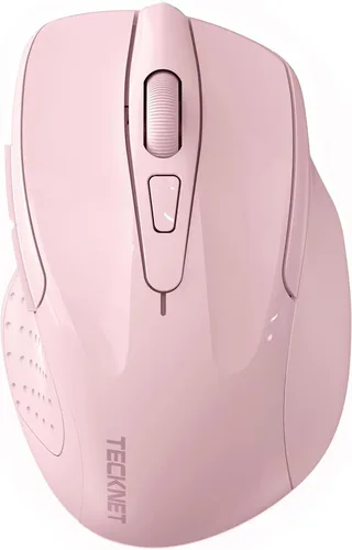 Vista 16 de TECKNET Ratón inalámbrico, BT 5.0/2.4G, silencioso 4800 DPI 6 botones Negro