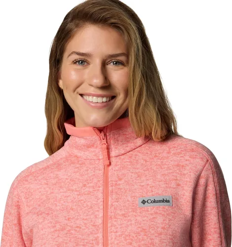Vista 4 de Columbia Suéter de talla grande Weather™ con cremallera completa Alpenglow Heather