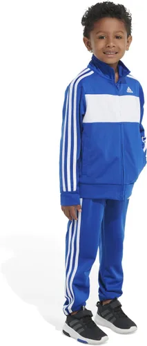 Vista 5 de adidas Tricot - Conjunto de ropa de chaqueta y pantalón para niño