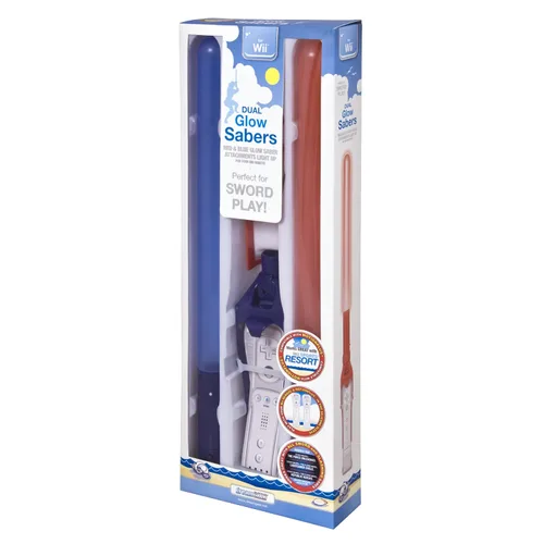 Vista 2 de dreamGEAR Nintendo Wii Dual Glow Sabers
