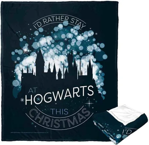 Vista 21 de Northwest Harry Potter - Manta de seda táctil, 50 x 60 pulgadas, All I Want for Christmas