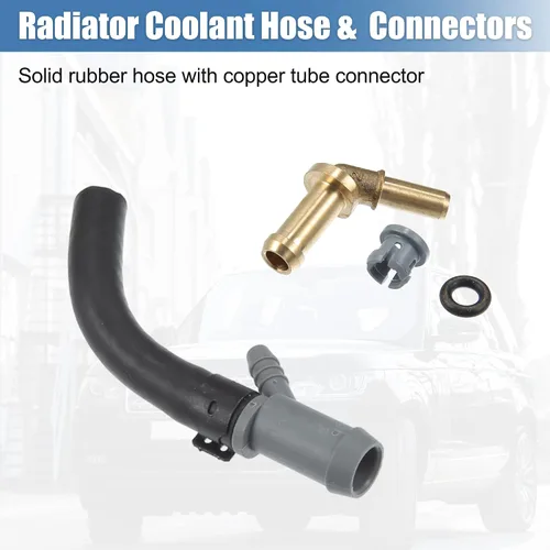 Vista 5 de X AUTOHAUX 1 Set Termostato Tubo Acelerador Cuerpo Calentador Manguera de Salida Nº LR049990/LR045239 para Land Rover Range Rover Discovery Defender