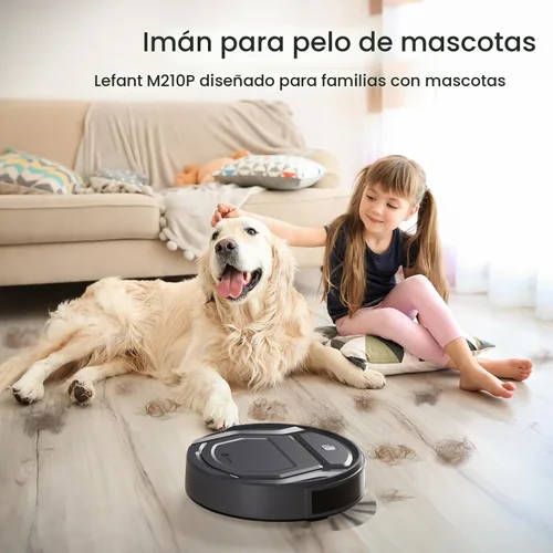 Vista 3 de Lefant Robot aspirador y control remoto M210 Pro