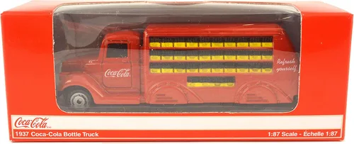 Vista 7 de Motor city classics Coca-Cola Diecast coleccionable Camión botella 1937 1:87 a escala fundida a presión modelo 424132 Producto