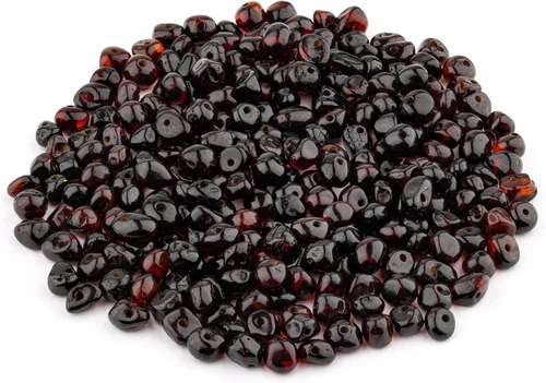 Vista 8 de Cuentas de ámbar estilo barroco, pulido y crudo, piedra báltica 100% natural, 0.197-0.236 in, suelta con agujeros perforados, varios colores - Amber