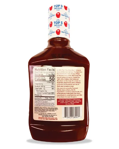 Vista 3 de Montgomery Inn Salsa de barbacoa (28oz) - Paquete de 3 Original dulce y picante