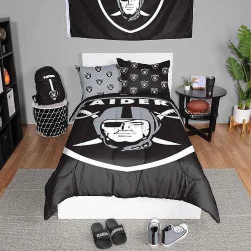 Vista 34 de FOCO Unisex-Adult NFL Team Logo Bed in a Bag Comforter Bedding 3-Piece Set