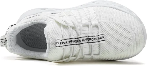 Vista 4 de koppu - Tenis para niños, tenis de correr para niñas y niños de primaria, estudiantes, zapatos deportivos para primavera y otoño, zapatos casuales