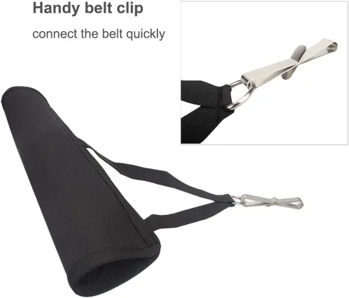 Vista 4 de Arco ballesta pernos flecha tubo cadera carcaj cintura colgado llevar bolsa para 18" 20" 22" flechas