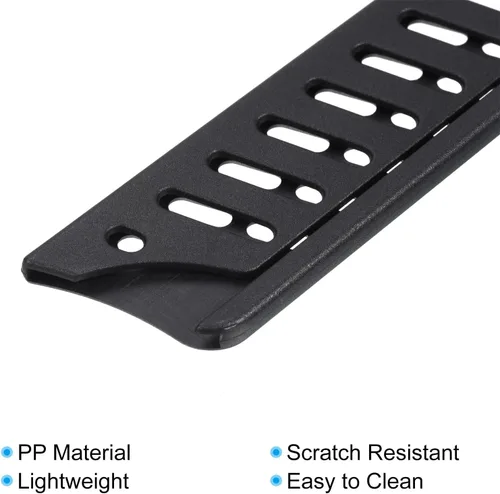 Vista 4 de PATIKIL Funda de seguridad PP para cuchillo de pan de 8 pulgadas, paquete de 2 cuchillos, protector de filos, protector de cuchillas, funda