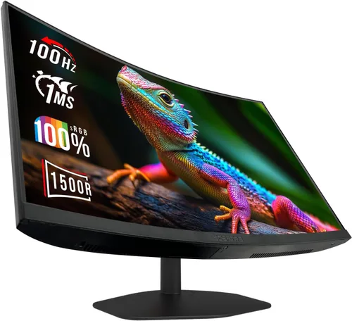 Vista 14 de Sceptre - Monitor curvo de 24 pulgadas, 75Hz, LED, para videojuegos, Full HD, 1080P, HDMI, VGA, con altavoces, montaje de pared VESA listo