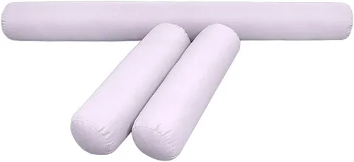 Vista 5 de *Cover ONLY* Style 6 Crib Size 50"x8" Knife Edge Bolster Pillow SlipCover AD107
