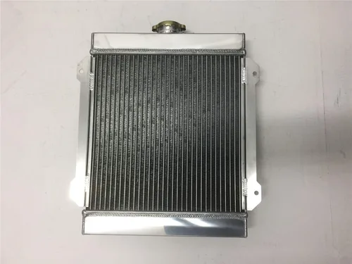 Vista 3 de Radiador de aleación de aluminio de 3 filas para DATSUN 1200 B110 A12/T 1970-1976 70 71 72 73 74 75 76 MT reemplazo compatible del mercado