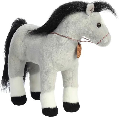 Vista 3 de Aurora® Exquisito animal de peluche Breyer® Showstoppers Welsh Cob - Detalles realistas para juegos imaginativos - Perfecto para niños, adultos