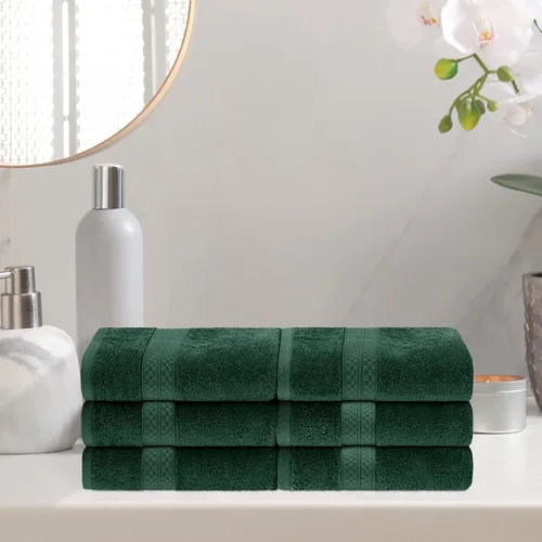 Vista 2 de Superior Collection Toallas de baño absorbentes/algodón suave y rayón de bambú