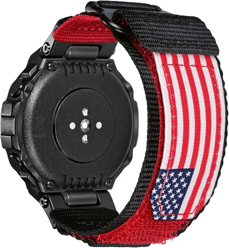 Vista 17 de SMITHA Correas de reloj compatibles con Amazfit T-Rex, T-Rex PRO, T-Rex 2, T-Rex 3 o T-Rex 3 PRO (1.890 in)/(1.732 in), T-Rex Ultra 1/2, correa Negro