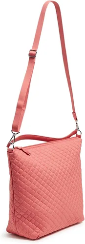 Vista 2 de Vera Bradley Bolso de hombro Hobo de gran tamaño de algodón