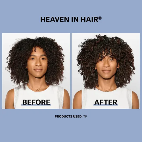 Vista 3 de DevaCurl Heaven in Hair - Acondicionador profundo hidratante Enjuaga limpio sin acumulación Fomenta la forma y definición de rizos Reduce