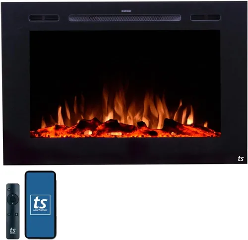 Vista 10 de Touchstone Sideline - Chimenea eléctrica empotrable