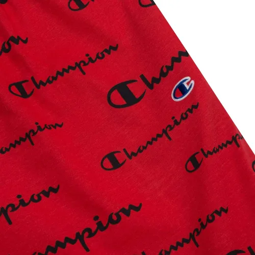 Vista 2 de Champion Pantalones cortos para hombre, grandes y altos, estampado completo, pantalones cortos de entrenamiento para hombre