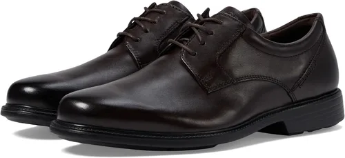 Vista 3 de Rockport Punta lisa Charles Road para hombre Negro
