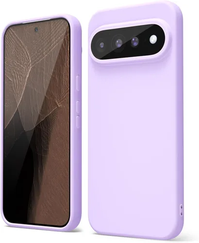 Vista 173 de oakxco para Google Pixel 6A Funda de teléfono de silicona líquida, diseño estético lindo y delgado para mujer y niña, cubierta de gel suave, lisa
