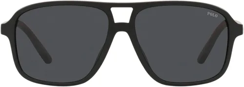 Vista 2 de Polo Ralph Lauren Mens Ph4177u Universal Fit Rectangular Sunglasses