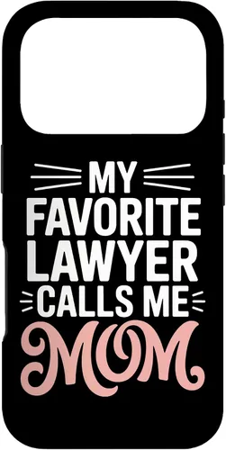 Vista 30 de My Favorite Lawyer Calls Me Mom Proud Law School Parent Case for iPhone 17
