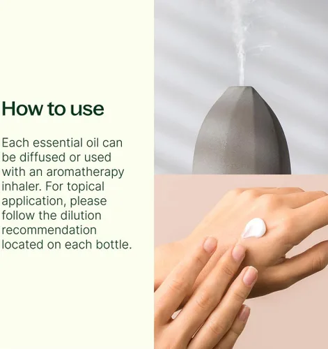 Vista 2 de Plant Therapy Set de mezcla de aceites esenciales de relajación 100% puro, sin diluir, aromaterapia calmante, alivio del estrés, sueño reparador