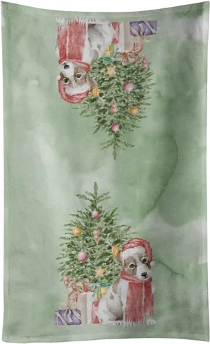 Vista 61 de Caroline's Treasures Toalla de cocina Christmas English Bulldog #2, 15 X 28, multicolor