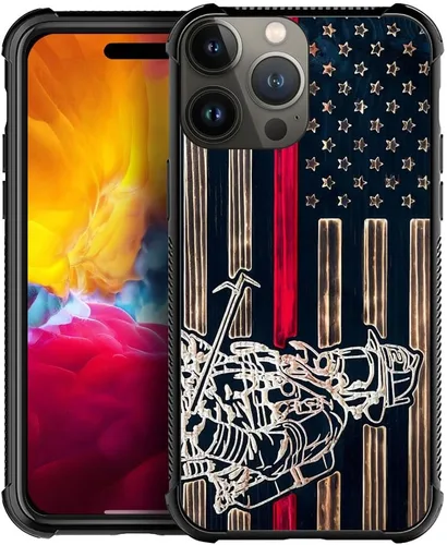 Vista 16 de DAIZAG Funda compatible con iPhone 15, protección completa, a prueba de golpes, antiarañazos, funda de poliuretano termoplástico para hombre