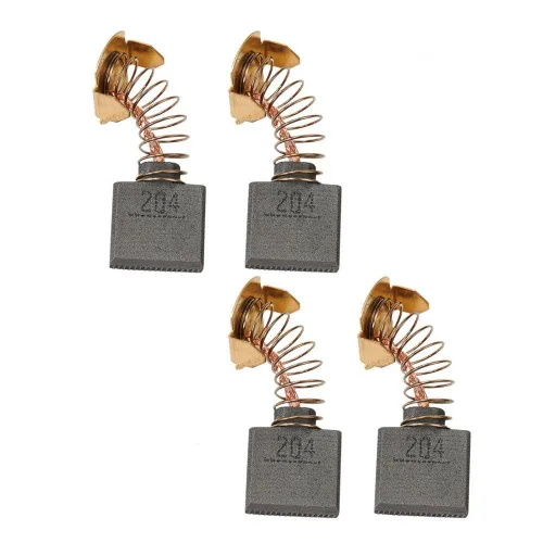 Vista 2 de Juego de 4 cepillos de carbono para amoladora angular Makita CB204 CB203 CB202 CB200 191953-5 191957-7
