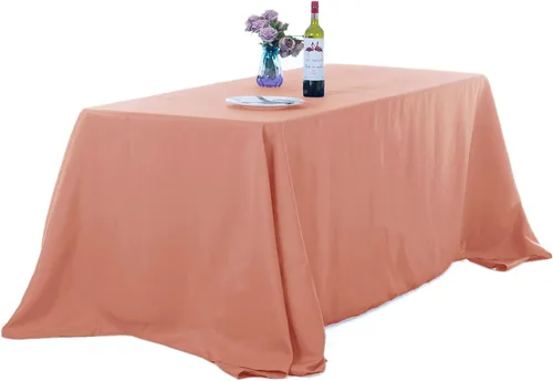 Vista 39 de Ascoza Paquete de 2 manteles cuadrados negros de tela de poliéster de 52 x 52 pulgadas para bodas, banquetes, restaurantes y fiestas