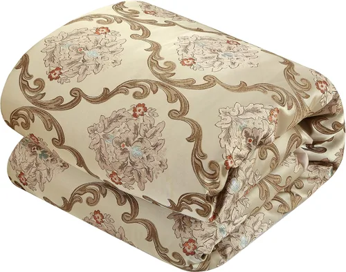 Vista 13 de Chic Home Aubrey Decorator juego completo de 9 piezas de ropa de cama con estilo tapicería y diseño Jacquard + almohadas