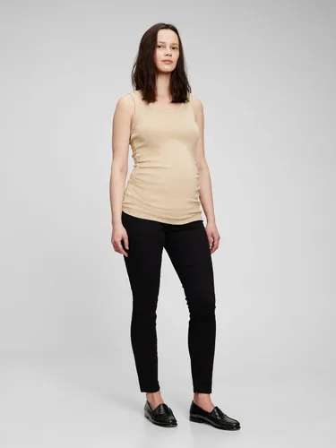 Vista 2 de GAP Jeans ajustados con panel de inserción de maternidad para mujer