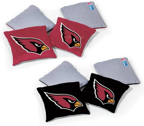Vista 12 de Wild Sports - Bolsas de frijoles de doble cara de fútbol americano profesional de la NFL, 8 unidades, bolsas de lanzamiento de primera calidad