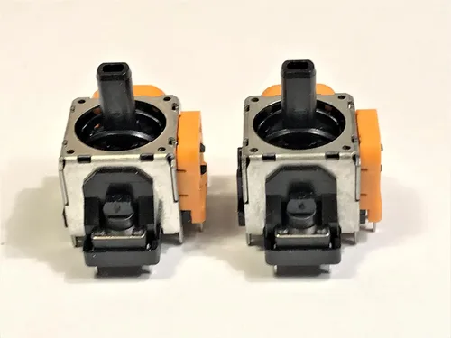 Vista 5 de JAO True OEM Quality Joystick analógico de repuesto paquete de 2 compatible con Xbox One X S Elite PS4 Switch Pro Controllers con macetas de 10 K