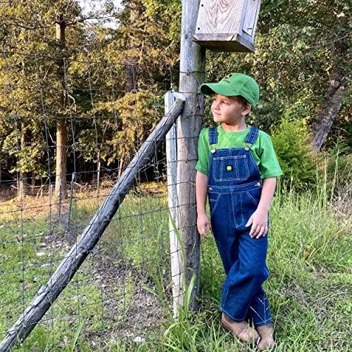 Vista 2 de Overol John Deere de denim para niños