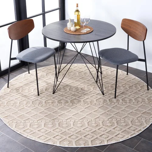 Vista 11 de SAFAVIEH Global Collection - Alfombra de pasillo, 2 pies 2 pulgadas x 8 pies, diseño beige y marfil, no desprende pelusa y de fácil cuidado